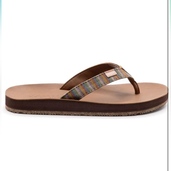 FeelGoodz Zenzole Waterproof Eden Sandal Flip Flops NWOT size 6 - Picture 3 of 6